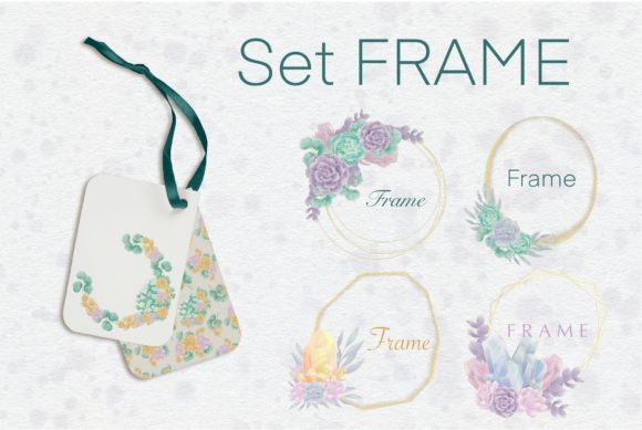 Frame Designs Crystals and Succulents: A Creative Guide