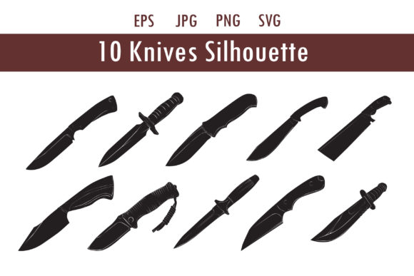 Knives Silhouette Bundle: A Creator's Essential Toolkit