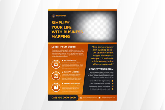 Mapping Business Orange Black Vertical: A Modern Approach to High-Impact Print Design