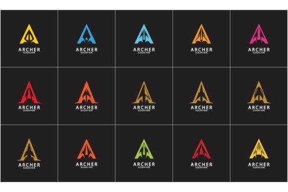 Mastering the Abstract Letter A and Arrow Head Logo