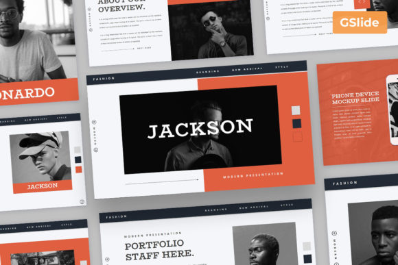 Mastering Visual Storytelling with the Jackson Fashion Gslide Presentation Template