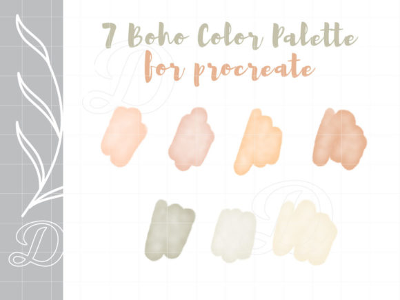 Mastering Your Digital Art with Boho Color Palette Swatches Procreate