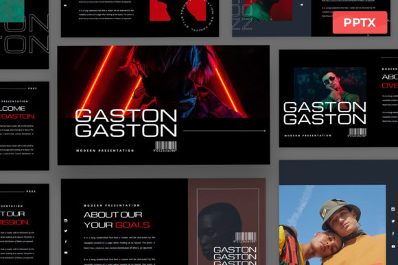 Mastering Your Visual Story with the Gaston PowerPoint Presentation Template