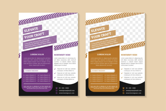 Unlocking Professional Impact with the Arrow Craft Element Vertical Flyer